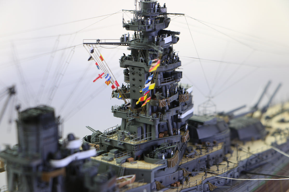 1:350 IJN Nagato Battleship Model | Handcrafted Collector's Edition
