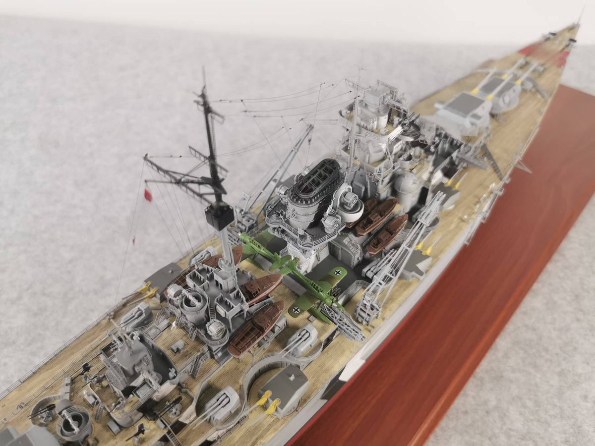1:350 Bismarck Battleship Super Modified Upgrade Version