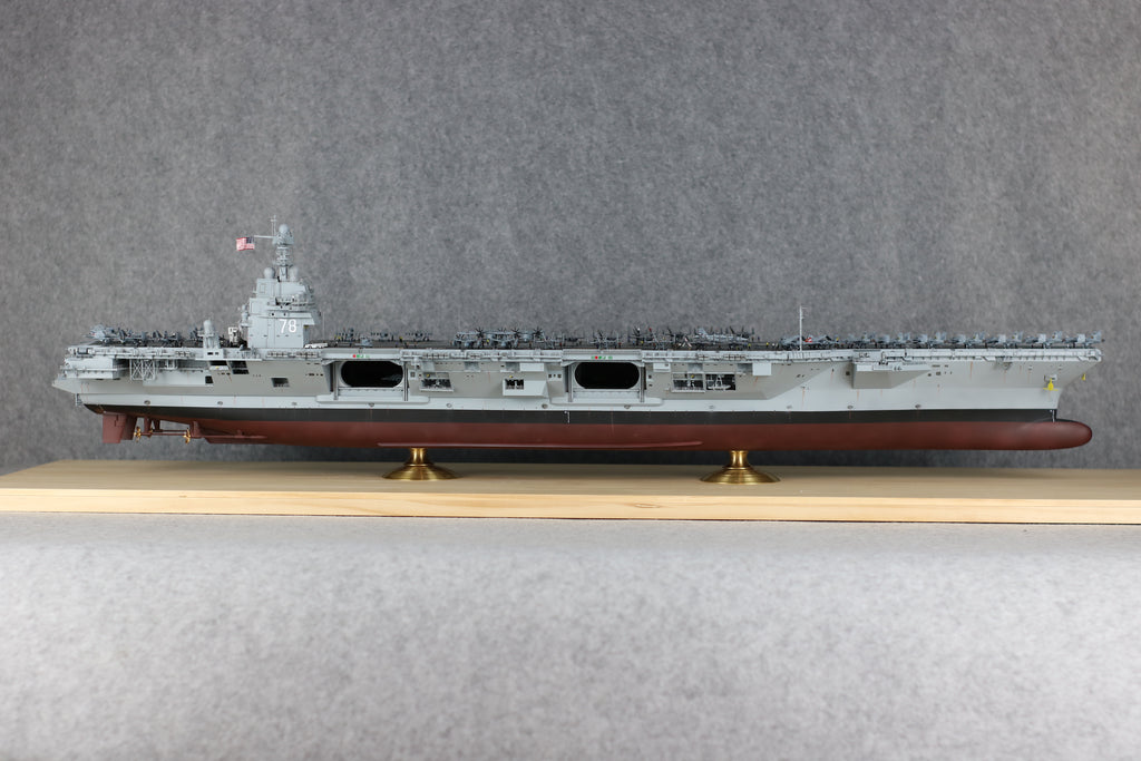 US Navy Aircraft Carrier Model | Gerald R. Ford CVN-78, 1:350 Scale