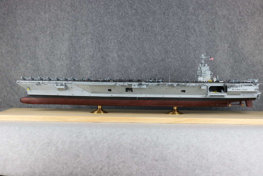 US Navy Aircraft Carrier Model | Gerald R. Ford CVN-78, 1:350 Scale