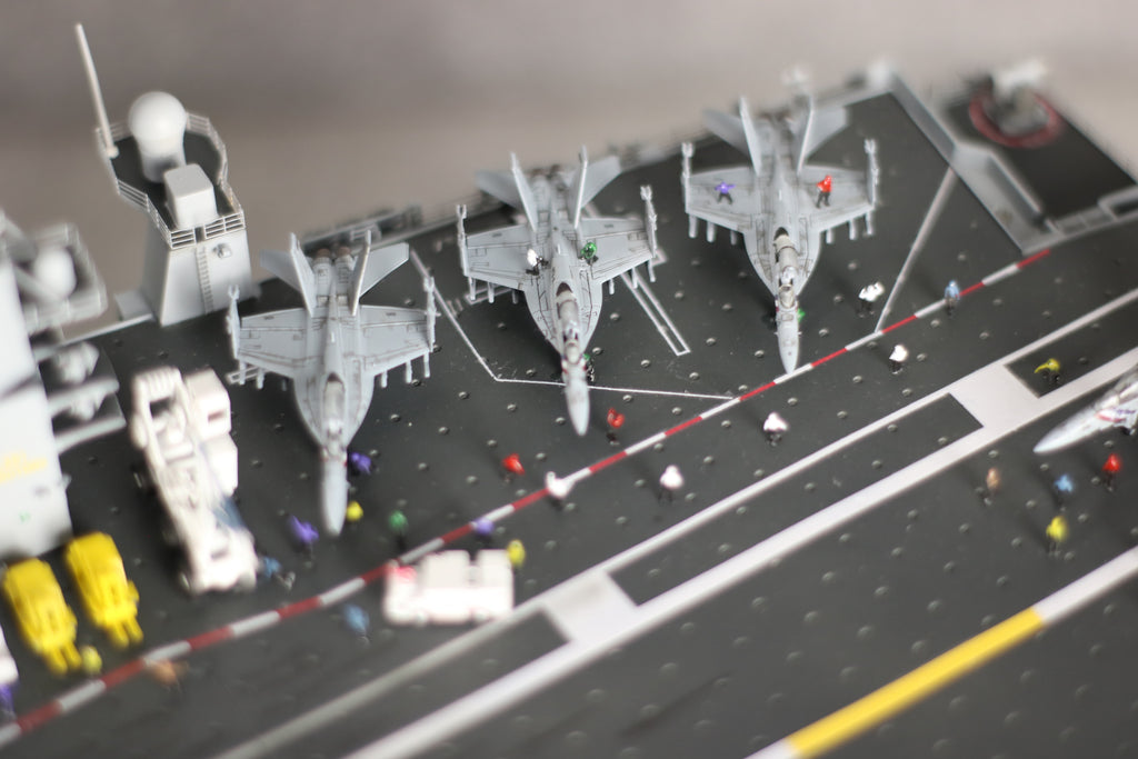 US Navy Aircraft Carrier Model | Gerald R. Ford CVN-78, 1:350 Scale