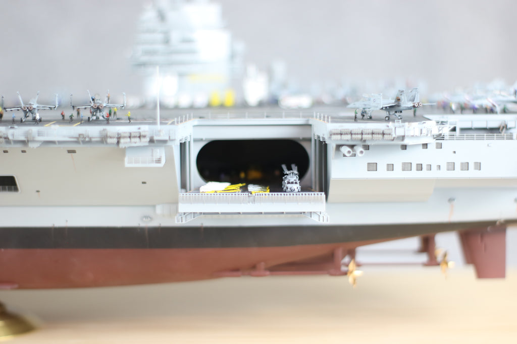 US Navy Aircraft Carrier Model | Gerald R. Ford CVN-78, 1:350 Scale