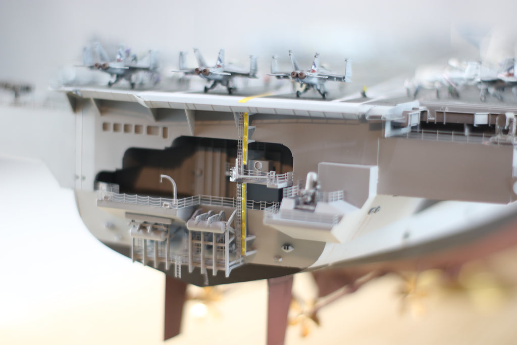 US Navy Aircraft Carrier Model | Gerald R. Ford CVN-78, 1:350 Scale