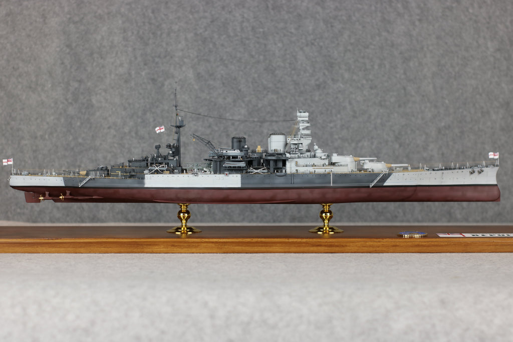 HMS Repulse Battlecruiser Model | 1:350 Royal Navy Ship Replica
