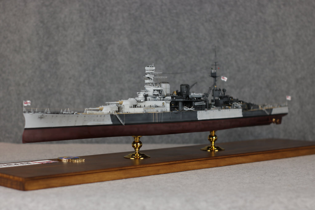 HMS Repulse Battlecruiser Model | 1:350 Royal Navy Ship Replica