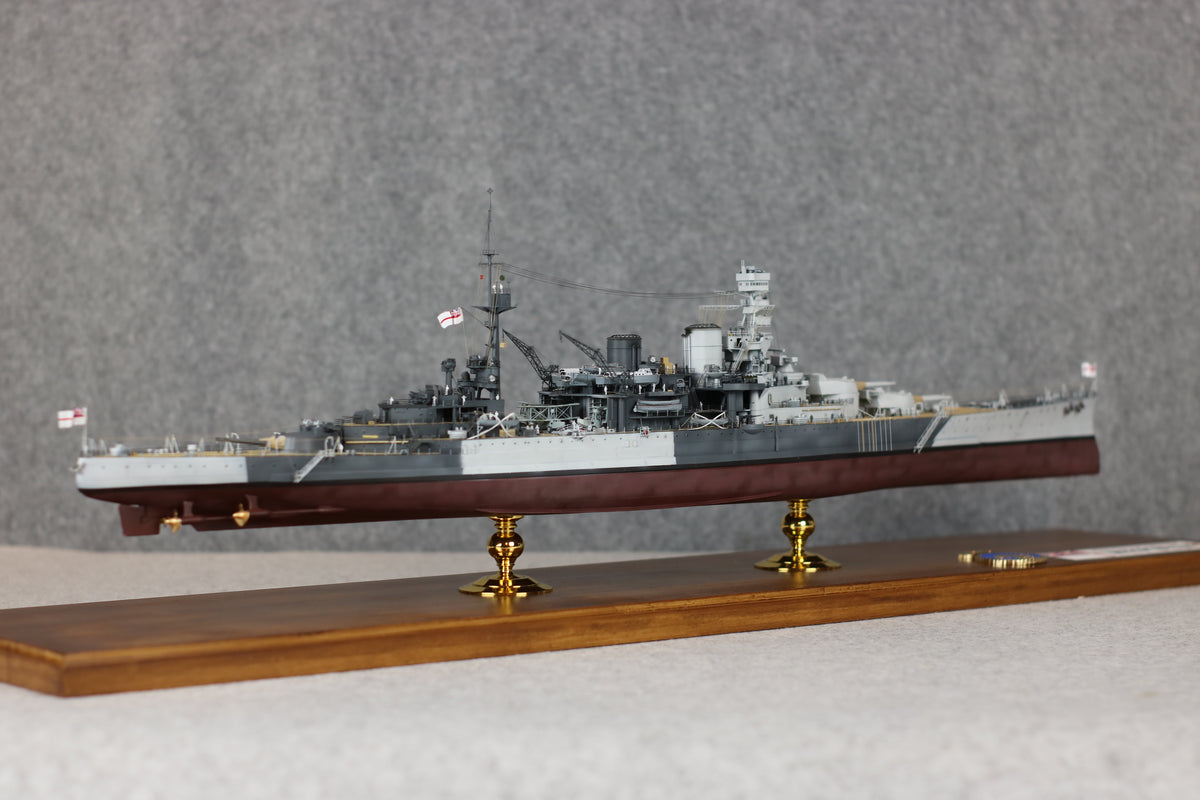 HMS Repulse Battlecruiser Model | 1:350 Royal Navy Ship Replica