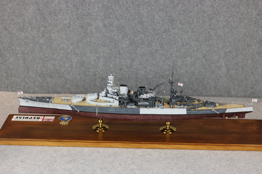 HMS Repulse Battlecruiser Model | 1:350 Royal Navy Ship Replica