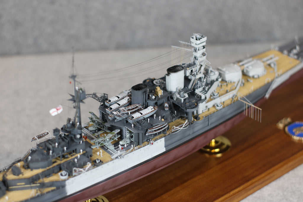 HMS Repulse Battlecruiser Model | 1:350 Royal Navy Ship Replica