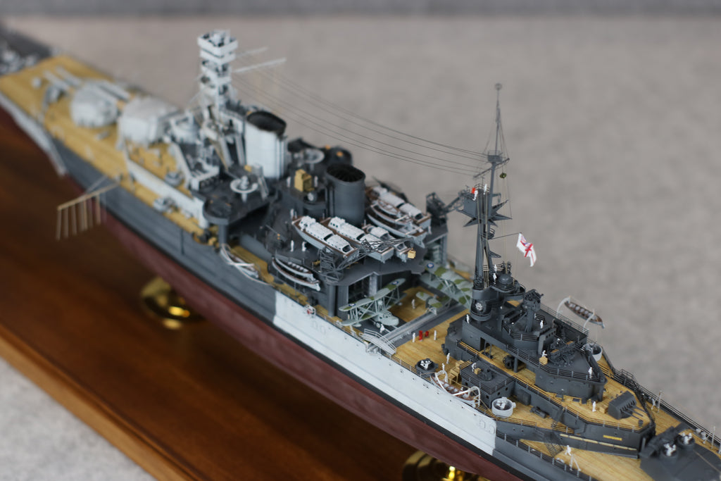 HMS Repulse Battlecruiser Model | 1:350 Royal Navy Ship Replica
