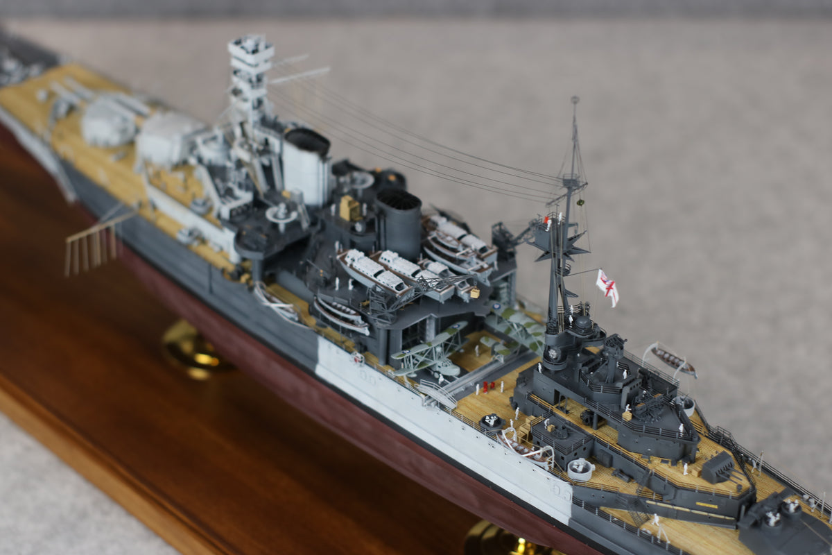 HMS Repulse Battlecruiser Model | 1:350 Royal Navy Ship Replica