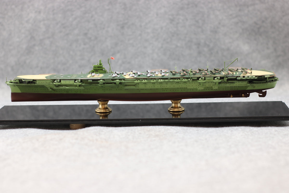 1:700 IJN Zuikaku Aircraft Carrier Model – Hand-Built WWII Imperial Japanese Navy Carrier