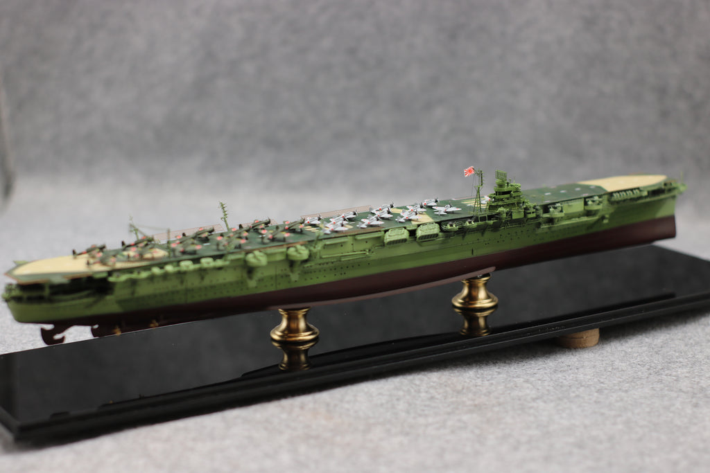 1:700 IJN Zuikaku Aircraft Carrier Model – Hand-Built WWII Imperial Japanese Navy Carrier