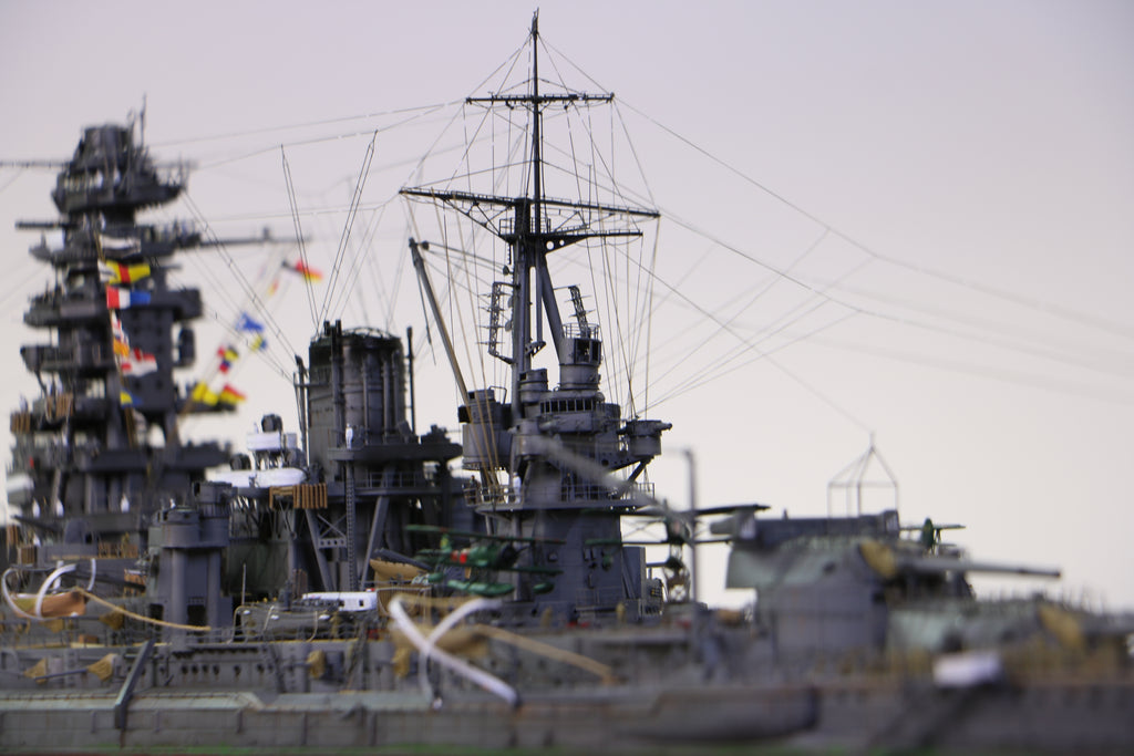 1:350 IJN Nagato Battleship Model | Handcrafted Collector's Edition