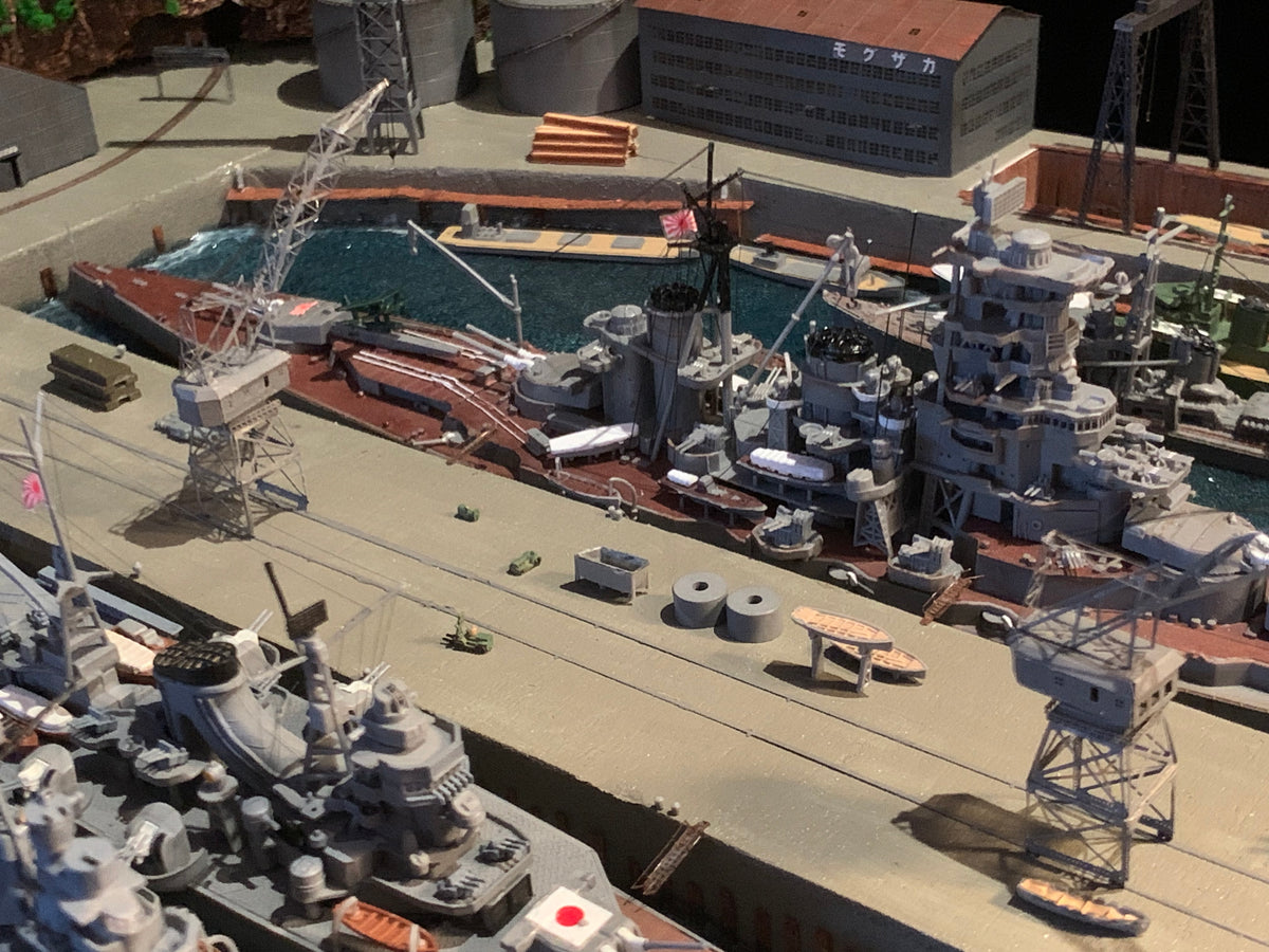1:700 Military Port Scene