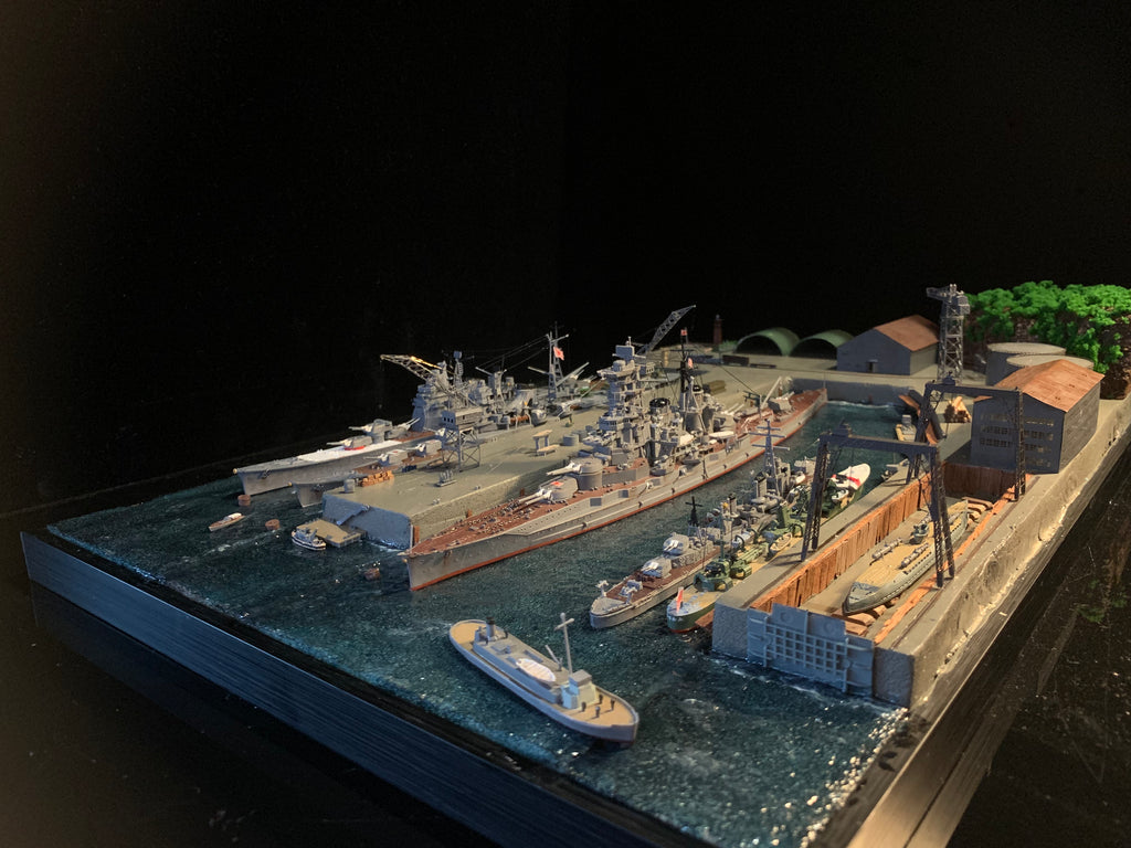 1:700 Military Port Scene