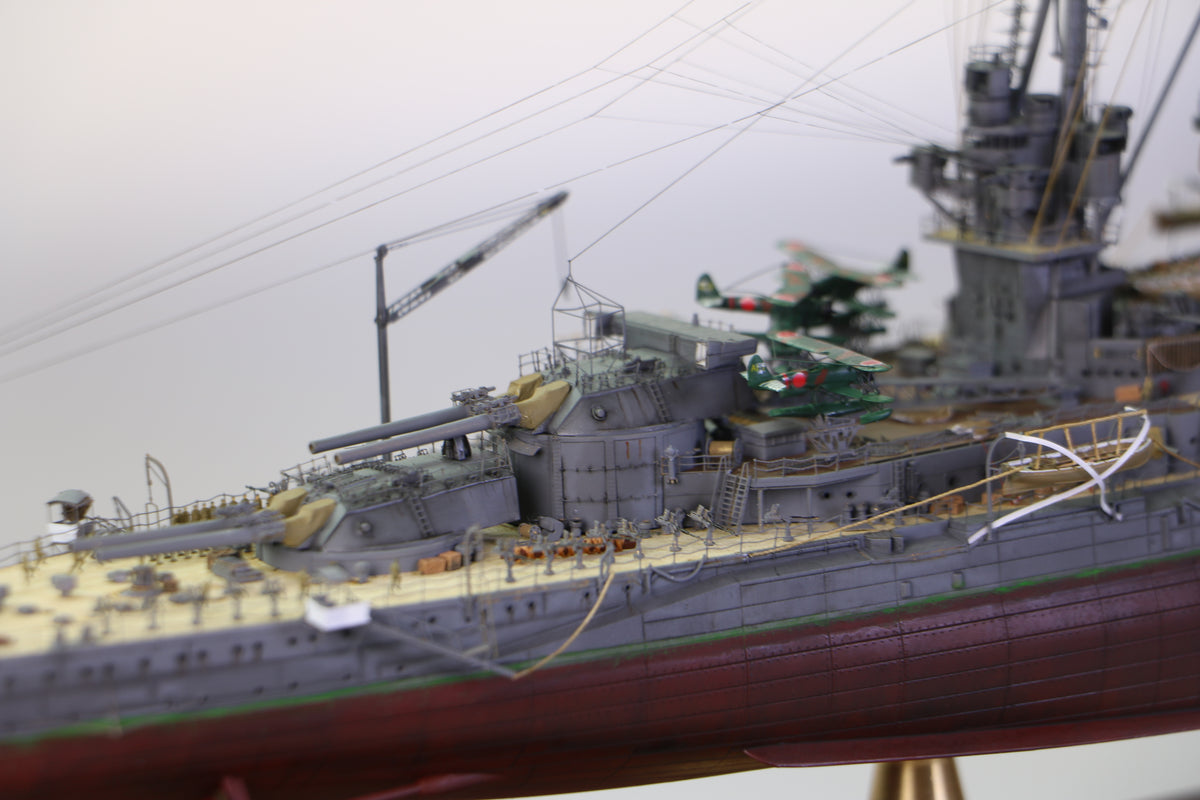 1:350 IJN Nagato Battleship Model | Handcrafted Collector's Edition