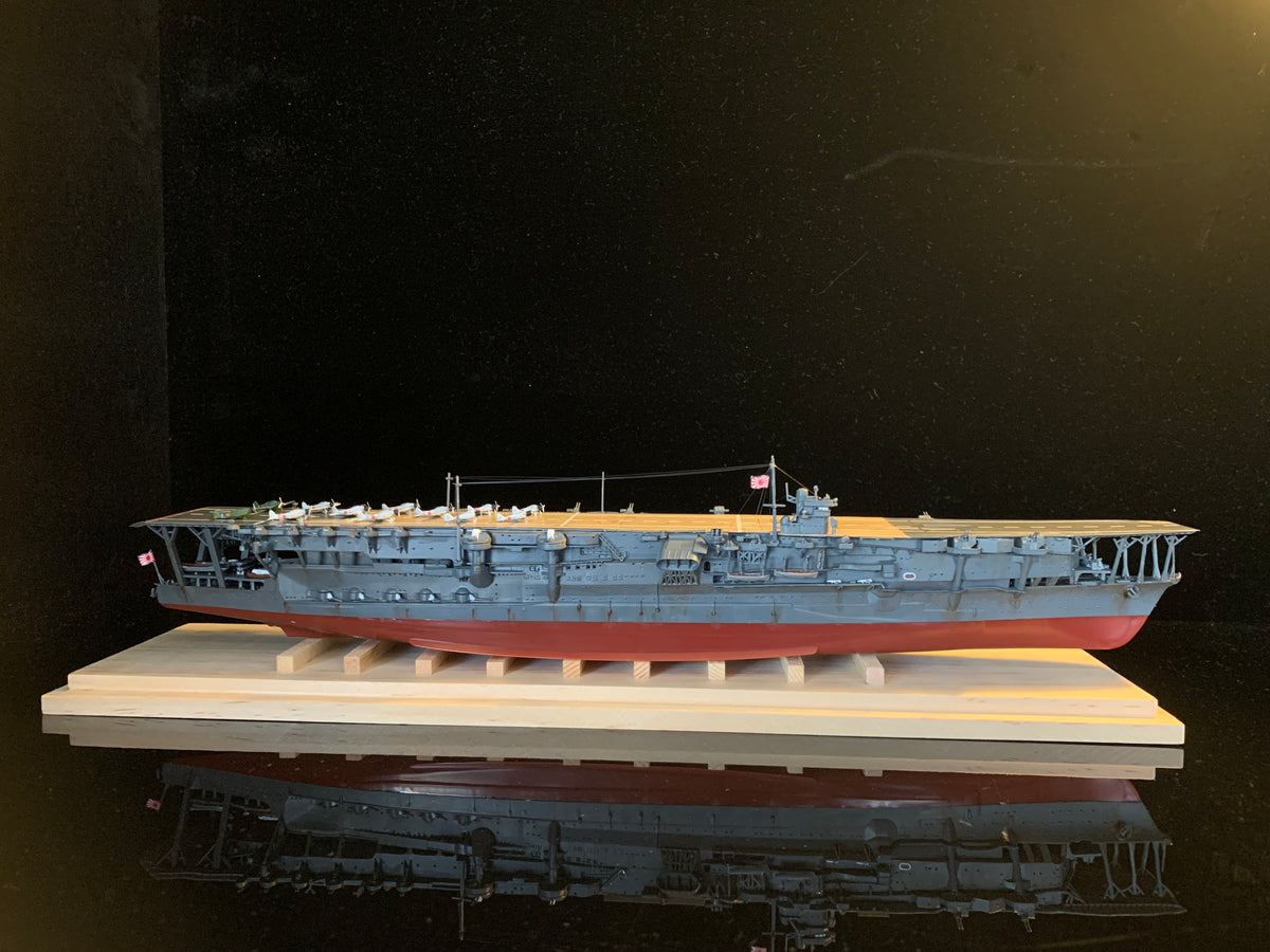 1:700 IJN Kaga — Carrier of the 1st Carrier Division, Combined Fleet | Display Model