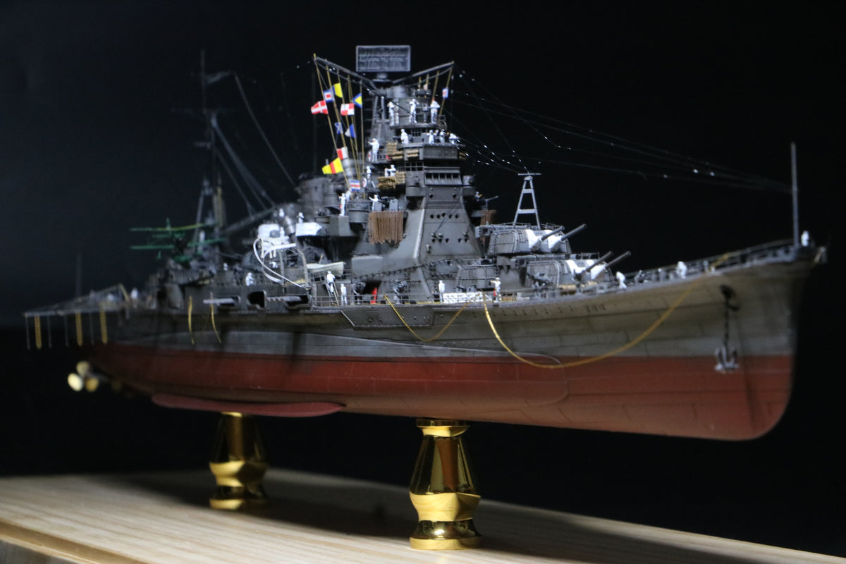 1:700 IJN Maya Heavy Cruiser – Handcrafted Scale Model