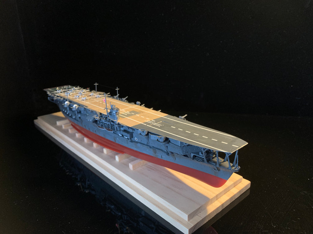1:700 IJN Kaga — Carrier of the 1st Carrier Division, Combined Fleet | Display Model