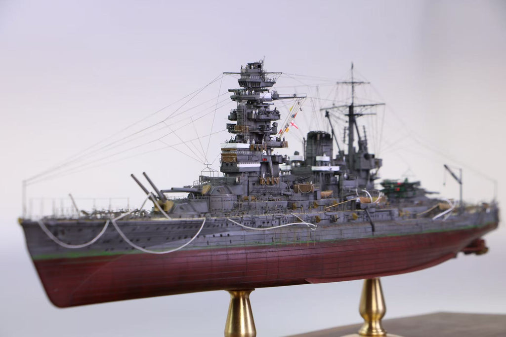 1:350 IJN Nagato Battleship Model | Handcrafted Collector's Edition
