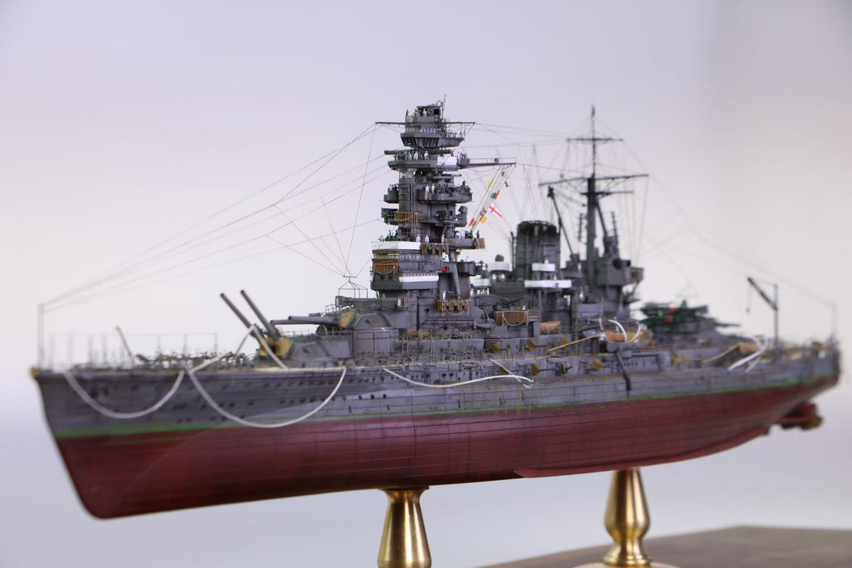 1:350 IJN Nagato Battleship Model | Handcrafted Collector's Edition