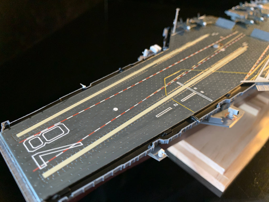 1:700 USS CV-78 Gerald R. Ford Electromagnetic Catapult Aircraft Carrier-In Stock