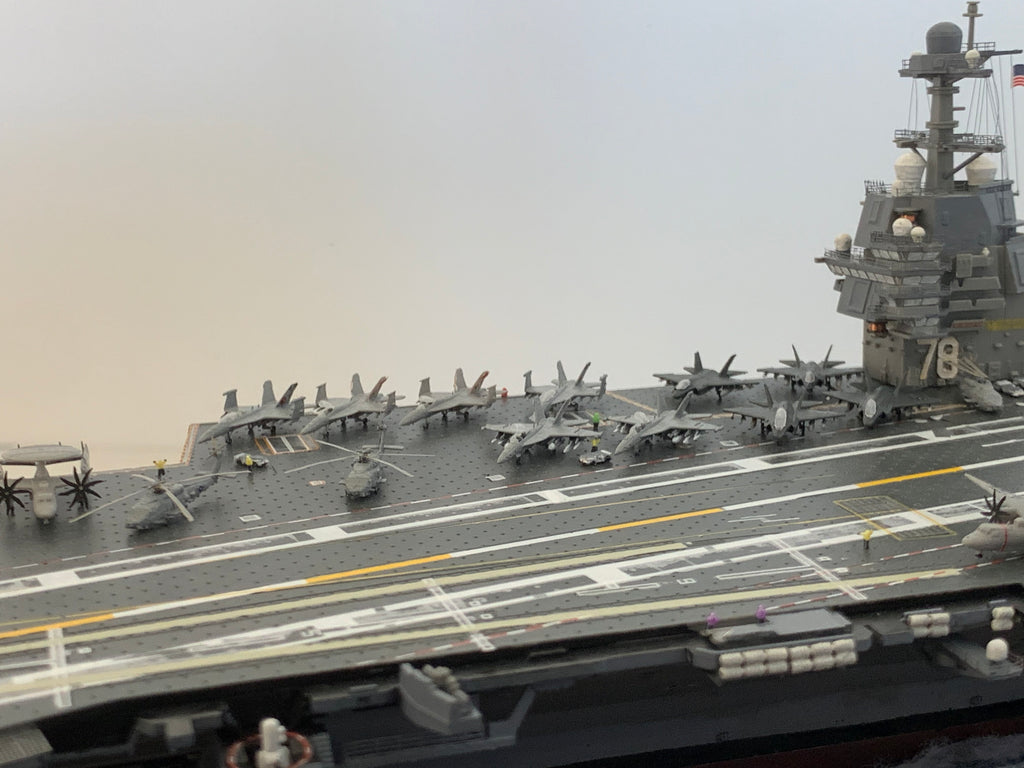 1:700 USS Gerald R. Ford CVN-78 Aircraft Carrier Model