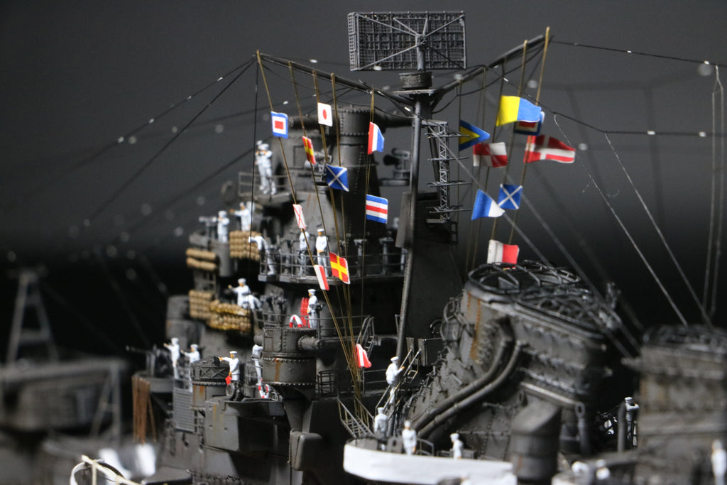 1:700 IJN Maya Heavy Cruiser – Handcrafted Scale Model