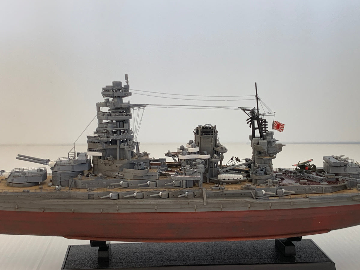 1:700 IJN Nagato Battleship Model