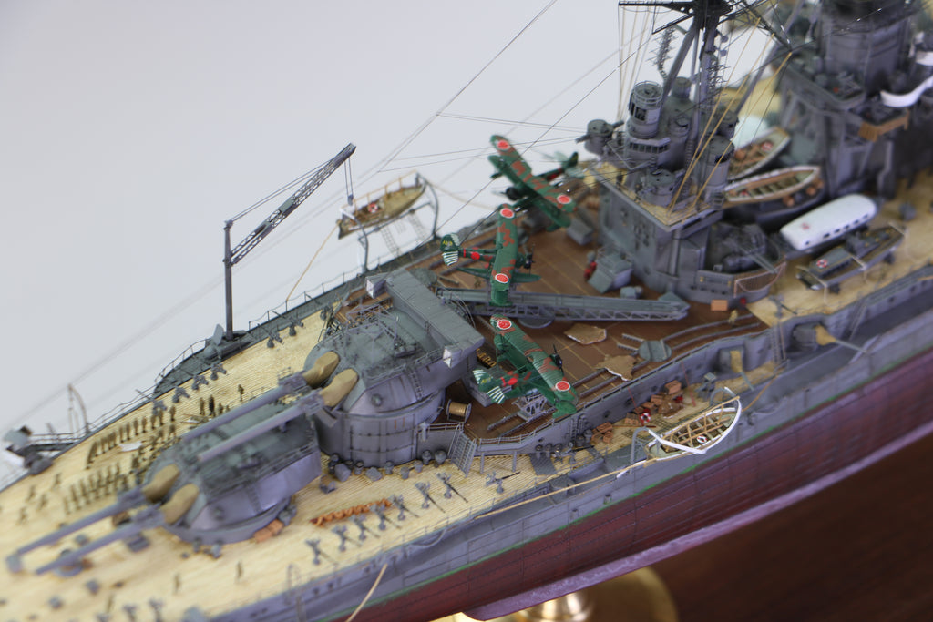 1:350 IJN Nagato Battleship Model | Handcrafted Collector's Edition