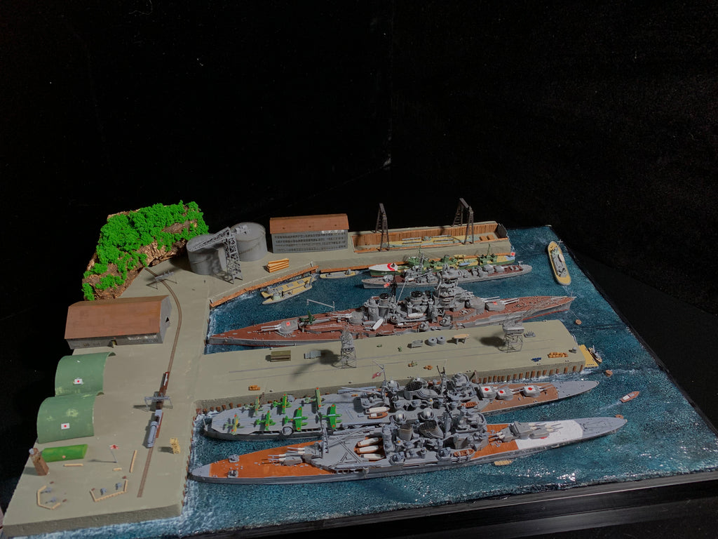 1:700 Military Port Scene