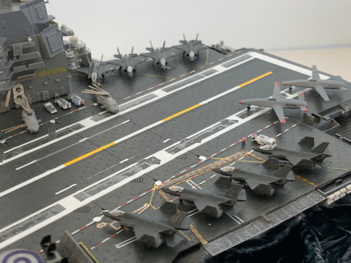 1:700 USS Gerald R. Ford CVN-78 Aircraft Carrier Model