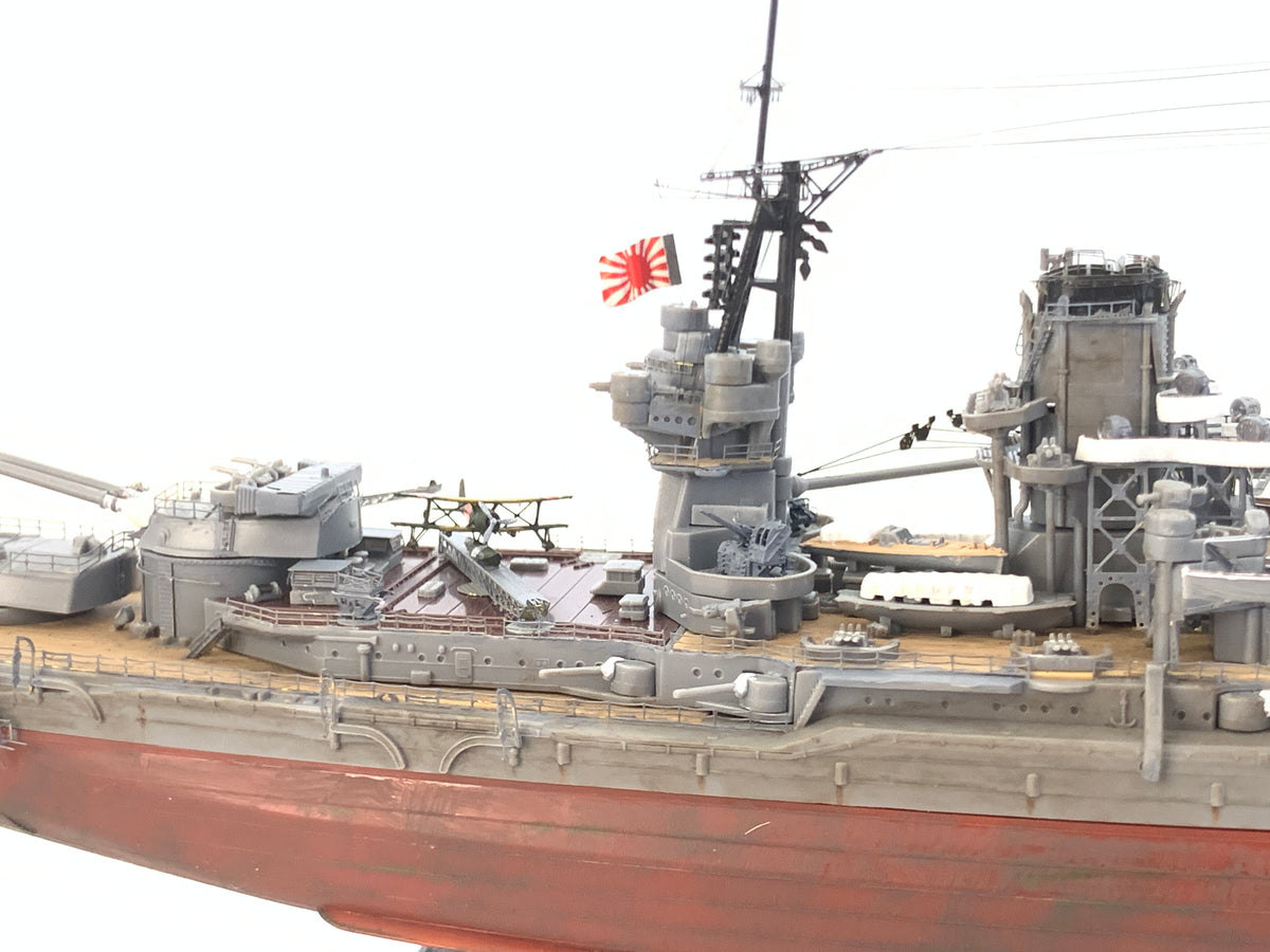1:700 IJN Nagato Battleship Model